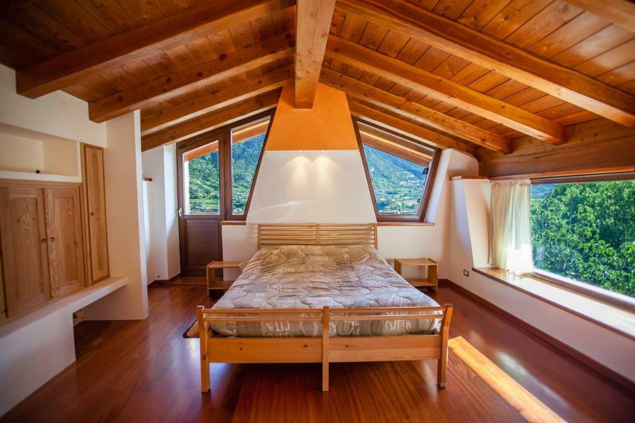 Апартаменты Casa Panoramica Аоста Экстерьер фото